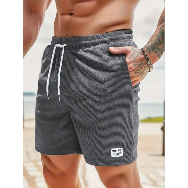 Zander | Casualne Letnie Spodenki z Troczkiem