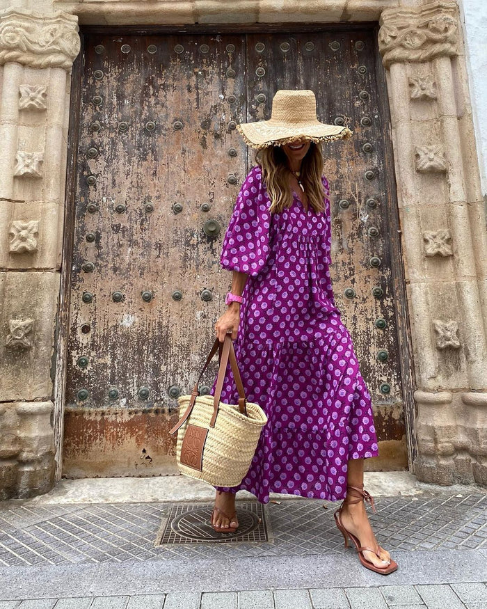 Cora | Boho Maxi Dress