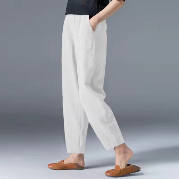 Hazel | Luźne Spodnie Tapered