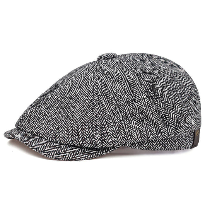 Manuel | Vintage Herringbone Everyday Cap