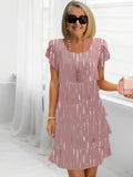 Victoria | Elegancka Sukienka z Falbanami