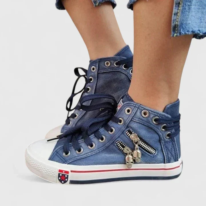 Christina | Stylowe ortopedyczne buty na zamek