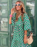 Cora | Boho Maxi Dress
