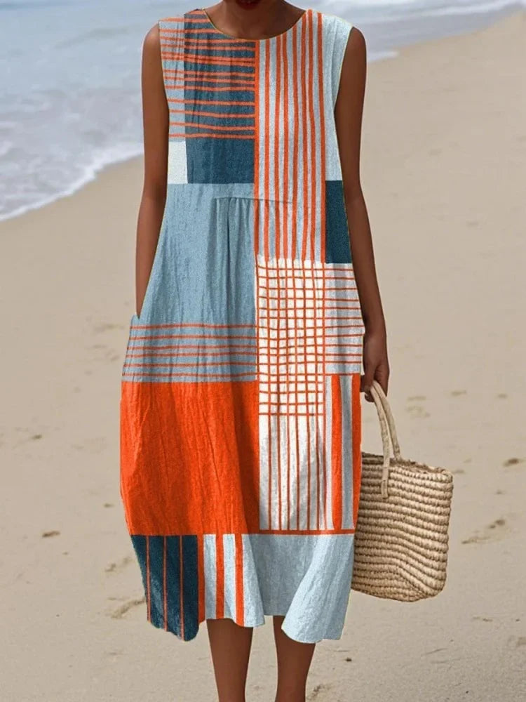 Eva | Elegancka Midi Sukienka