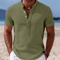 Atlas | Letnia koszula z krótkim rękawem na guziki