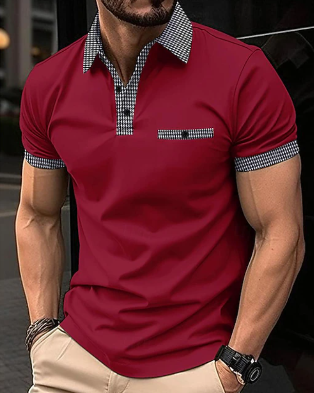 Easton | Klasyczna Koszulka Polo z Kratką