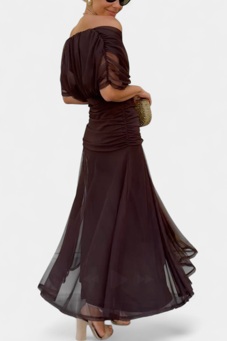 Sophia | Elegancka Sukienka Bez Ramiączek