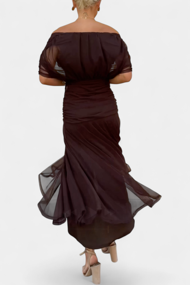 Sophia | Elegancka Sukienka Bez Ramiączek