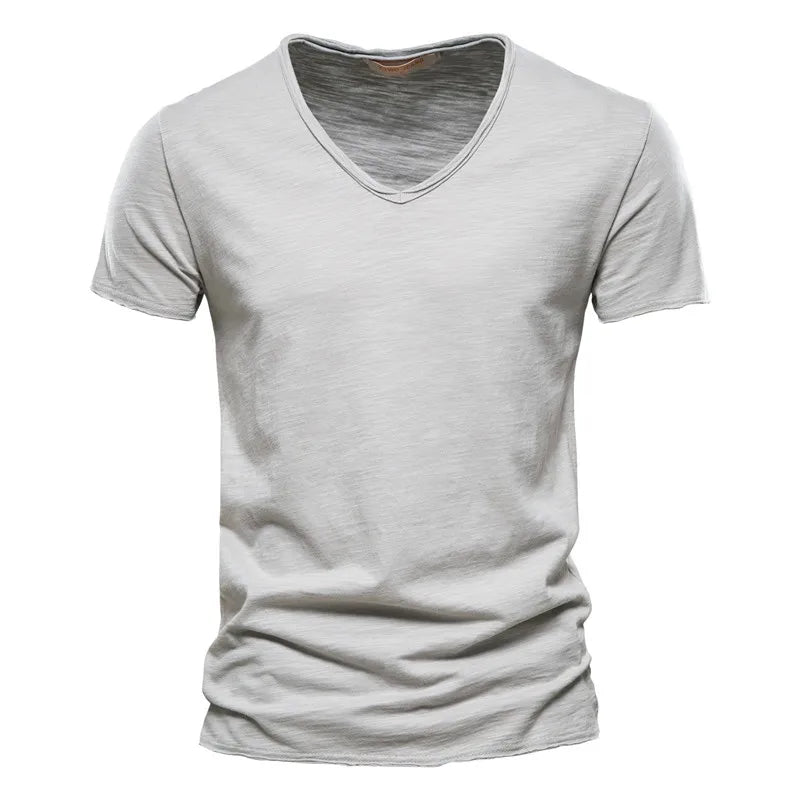 Hayden | Casual V-Neck Letnia Koszula