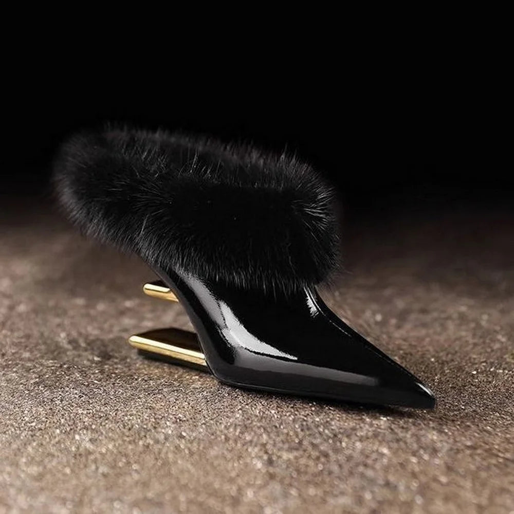 Beverly | Eleganckie Futrzane Szpilki
