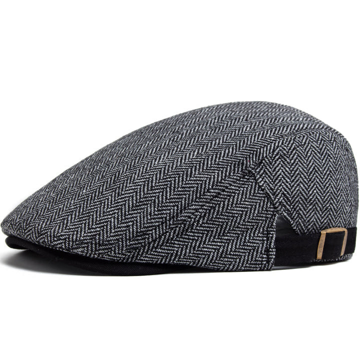 Adrian | Klasyczna Czapka Herringbone
