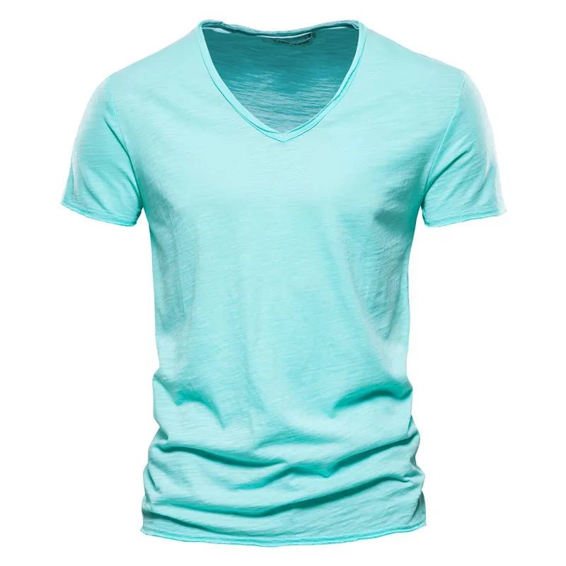 Hayden | Casual V-Neck Letnia Koszula