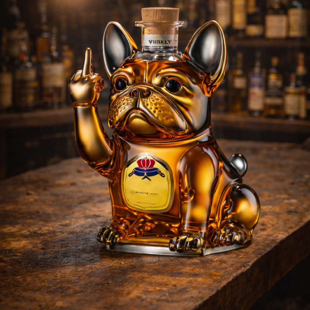 Dean | Butelka Whisky w Kształcie Psa