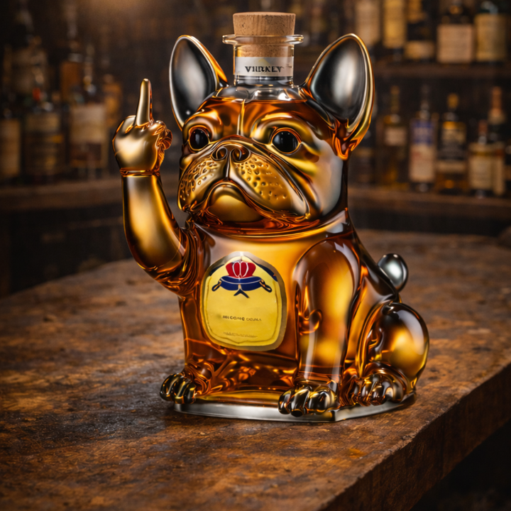 Dean | Butelka Whisky w Kształcie Psa