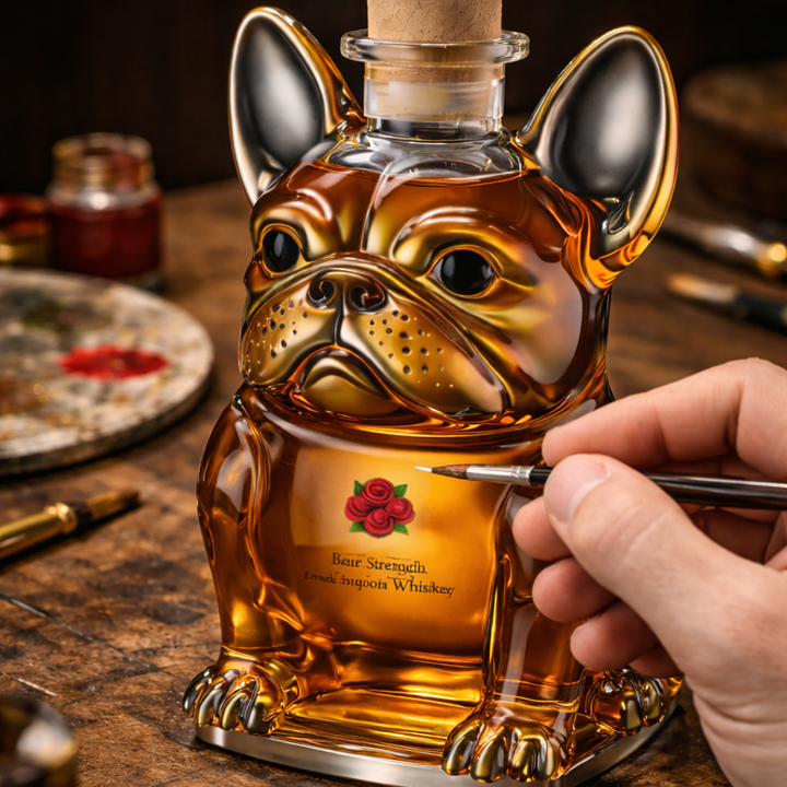 Dean | Butelka Whisky w Kształcie Psa
