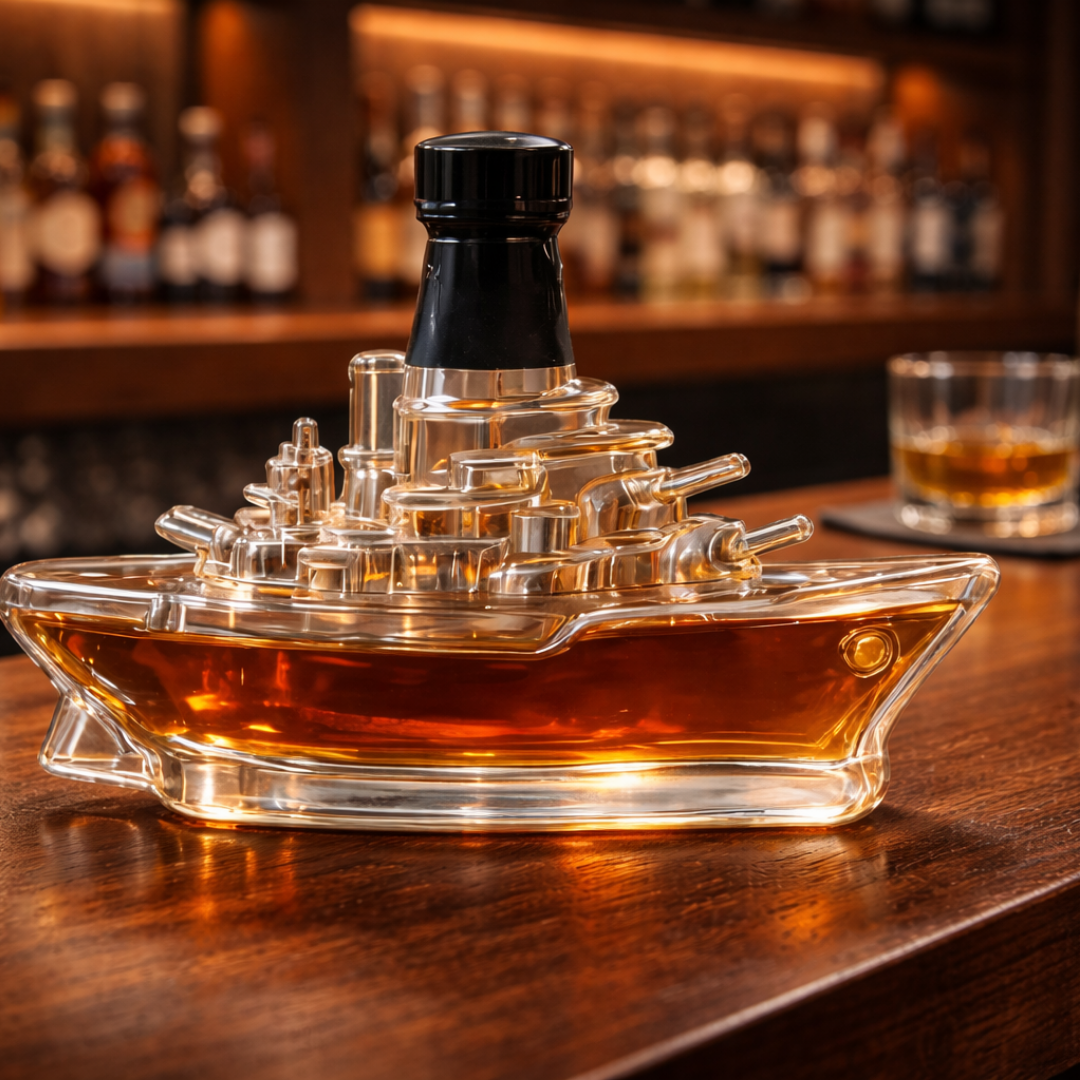 Travis | Butelka Whisky w Designie Marynarki
