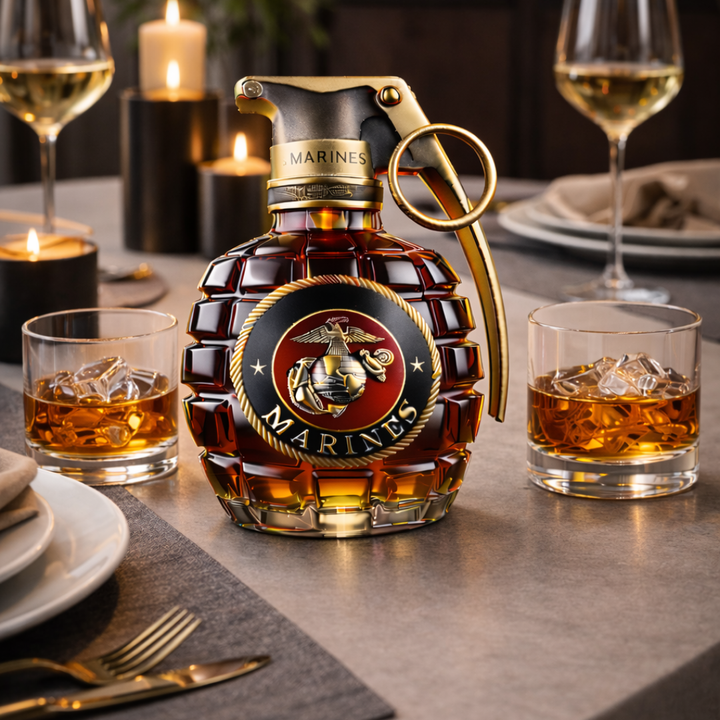 Craig | Butelka Whisky w Kształcie Granatu
