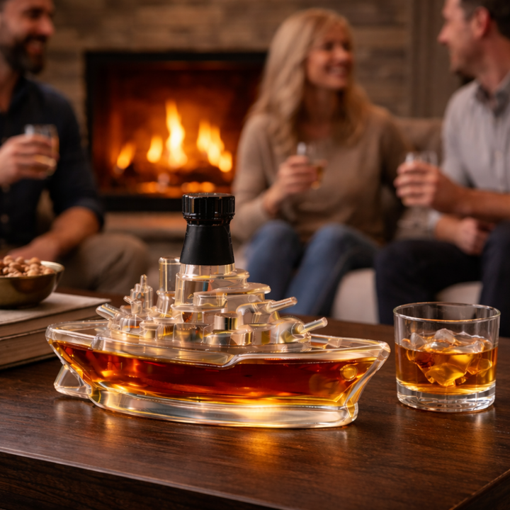 Travis | Butelka Whisky w Designie Marynarki