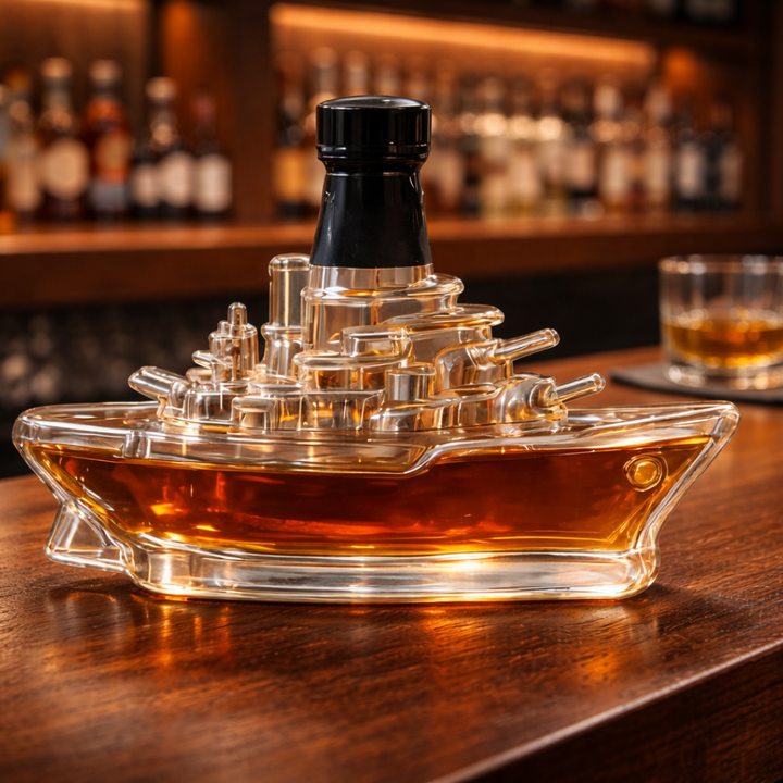 Travis | Butelka Whisky w Designie Marynarki