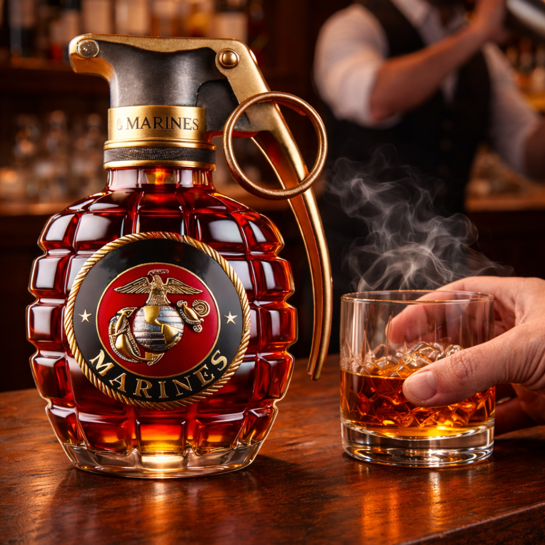 Craig | Butelka Whisky w Kształcie Granatu