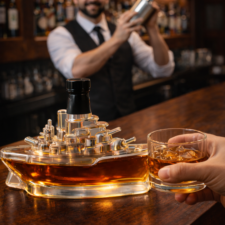 Travis | Butelka Whisky w Designie Marynarki