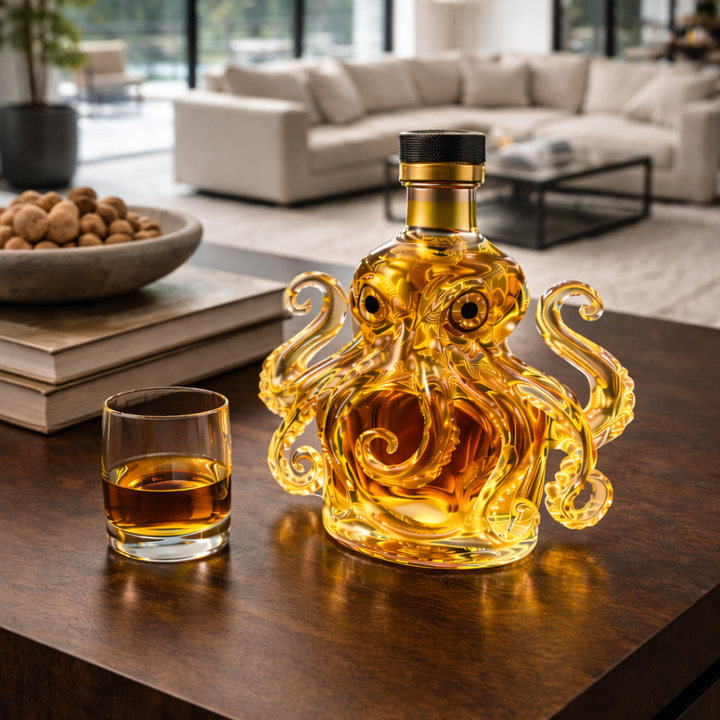 Dale | Butelka Whisky w Kształcie Ośmiornicy