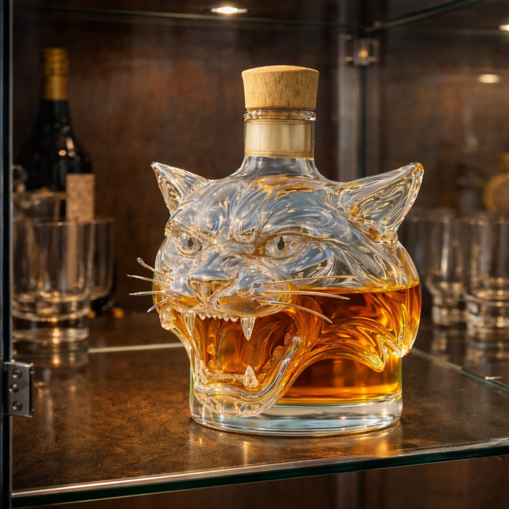 Joseph | Butelka Whisky z Tygrysim Wzorem