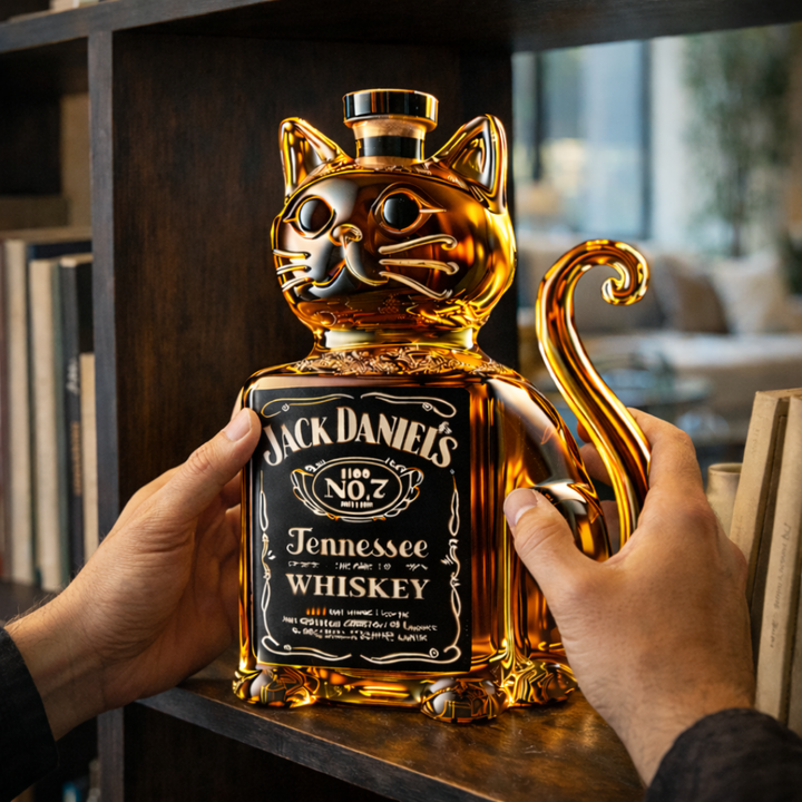Randy | Butelka Whisky w Kocim Designie