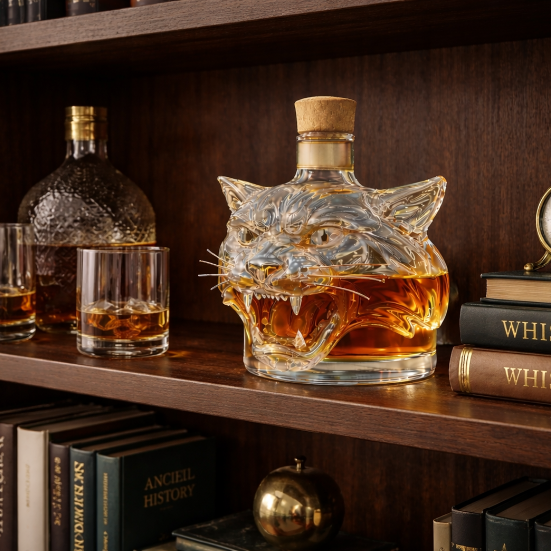 Joseph | Butelka Whisky z Tygrysim Wzorem