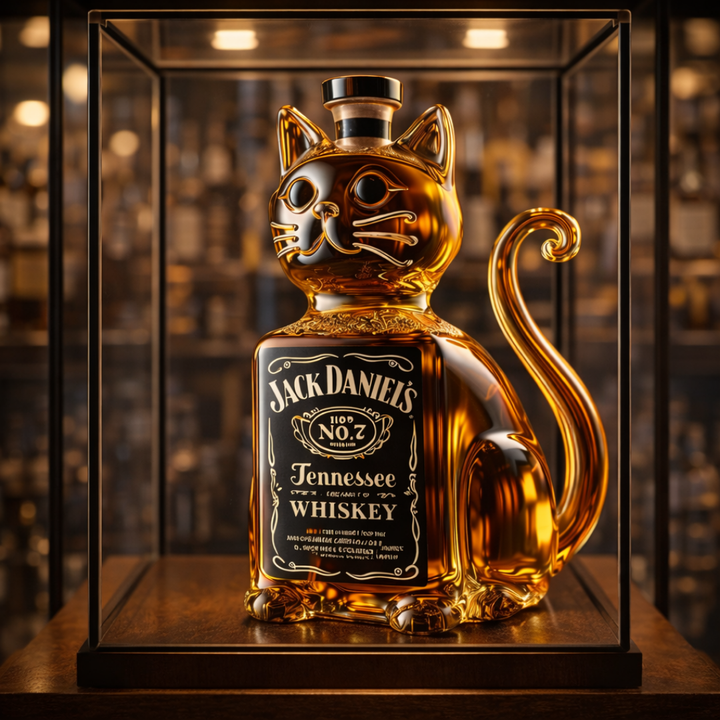 Randy | Butelka Whisky w Kocim Designie