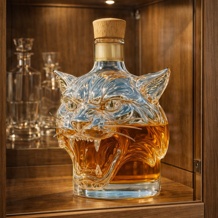 Joseph | Butelka Whisky z Tygrysim Wzorem
