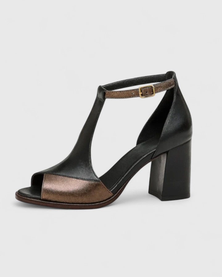 Vanessa | Nowoczesne elastyczne obcasy T-Strap