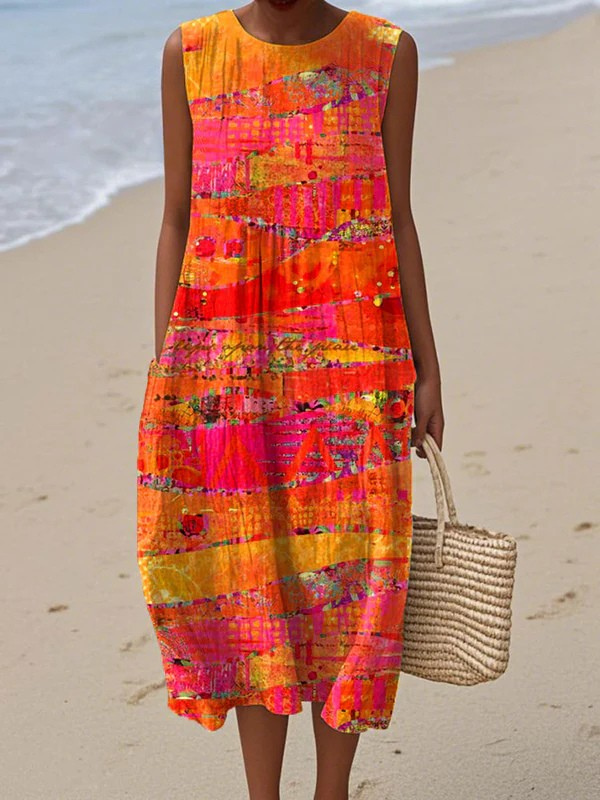 Rue™ | Sukienka Midi Sunset