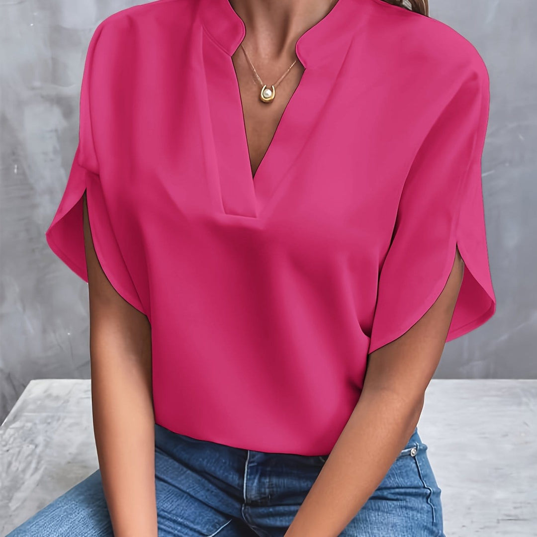Nicole | Elegancka Bluzka z Drape&