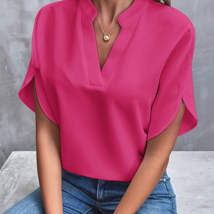 Nicole | Elegancka Bluzka z Drape&