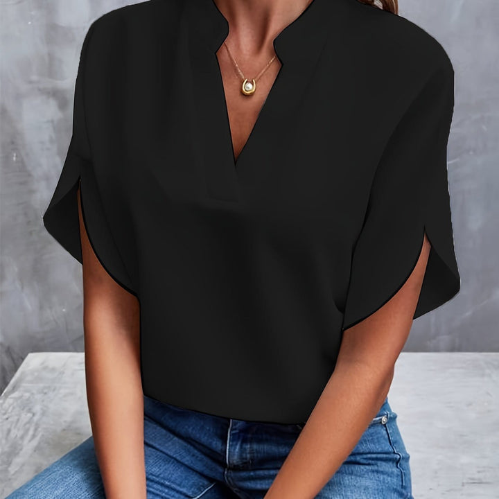 Nicole | Elegancka Bluzka z Drape&