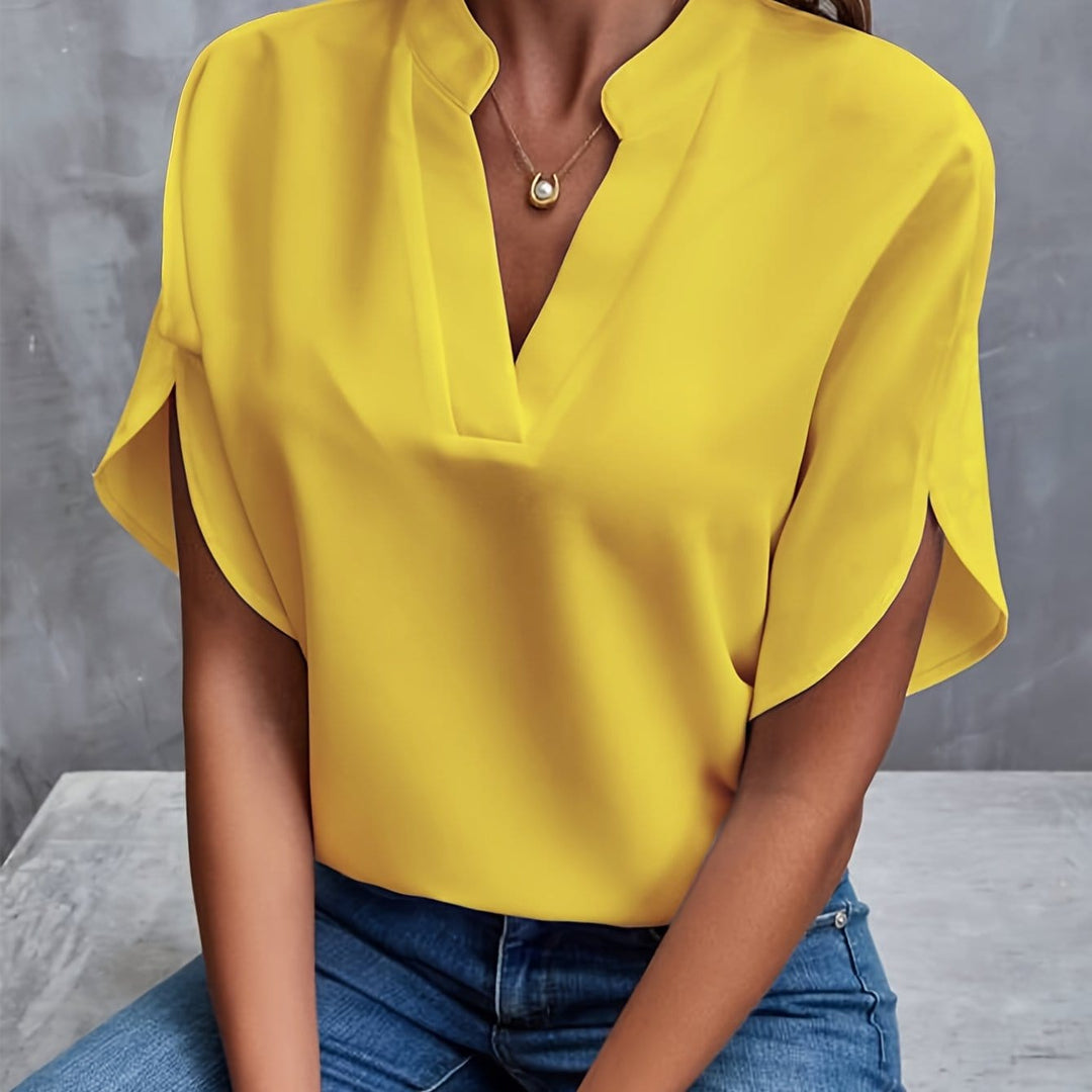 Nicole | Elegancka Bluzka z Drape&
