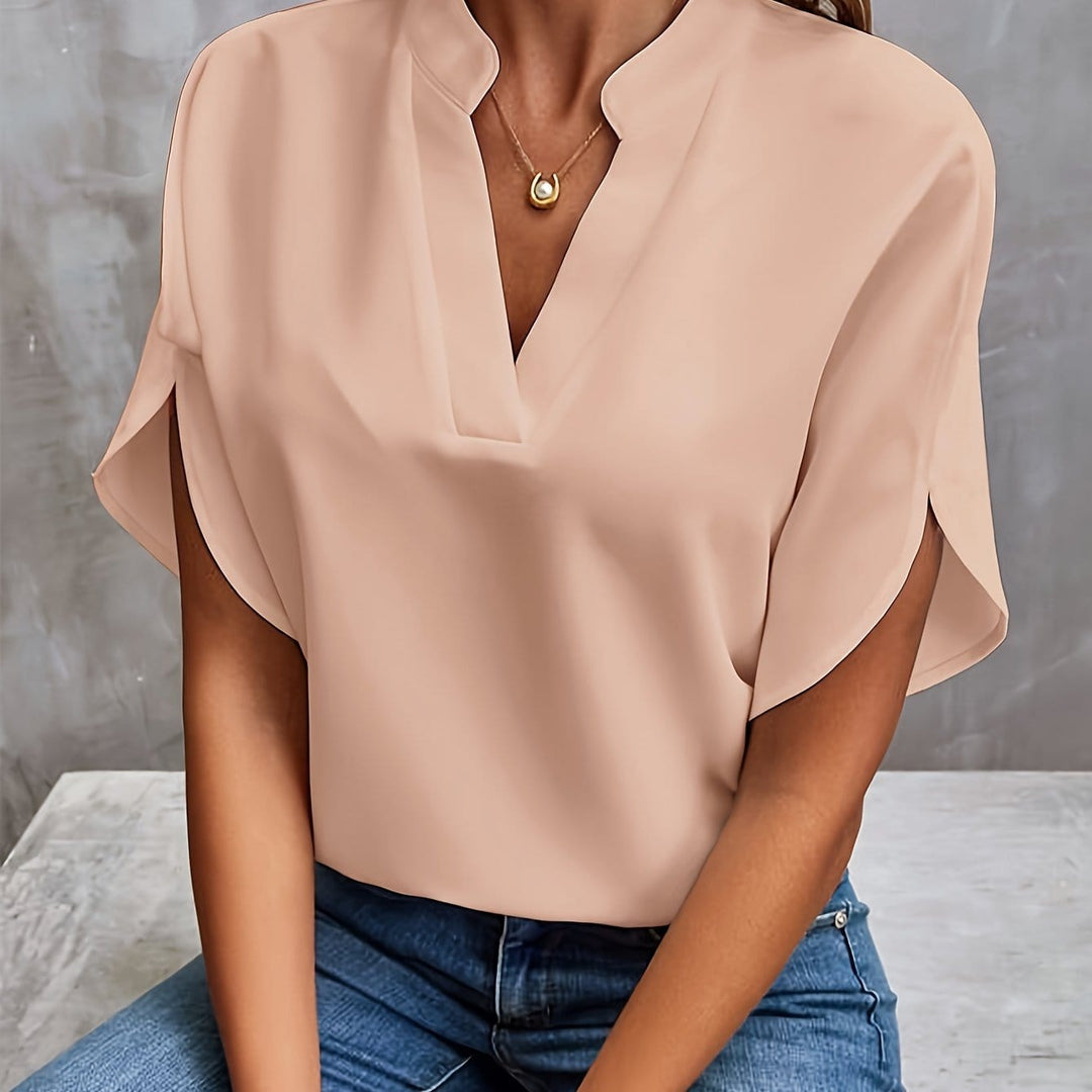 Nicole | Elegancka Bluzka z Drape&