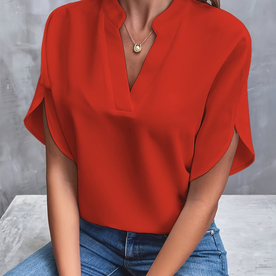 Nicole | Elegancka Bluzka z Drape&