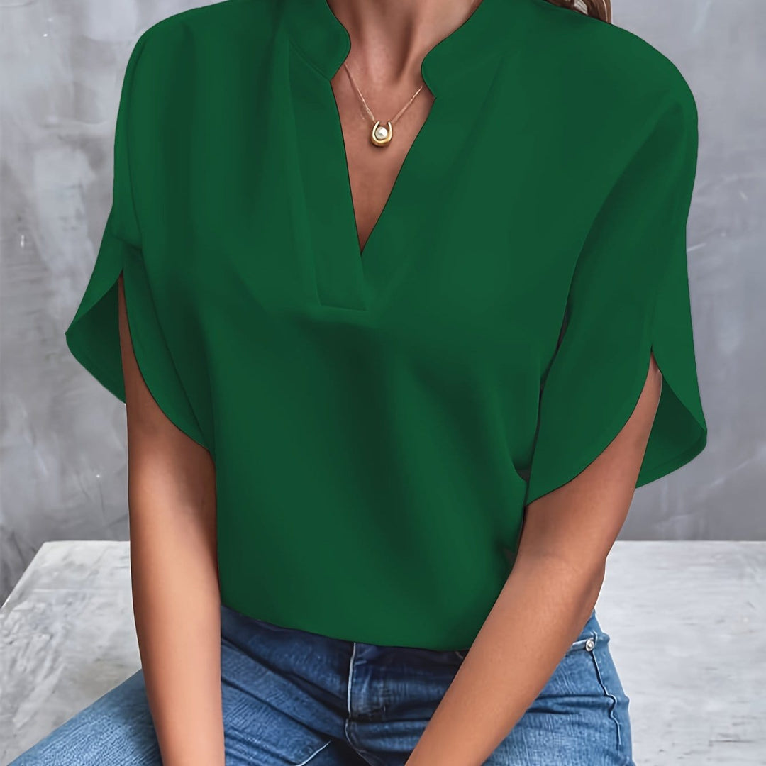 Nicole | Elegancka Bluzka z Drape&