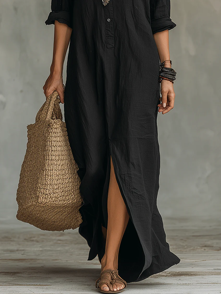 Shirley | Elegancka Sukienka Maxi w Flattering Silhouette