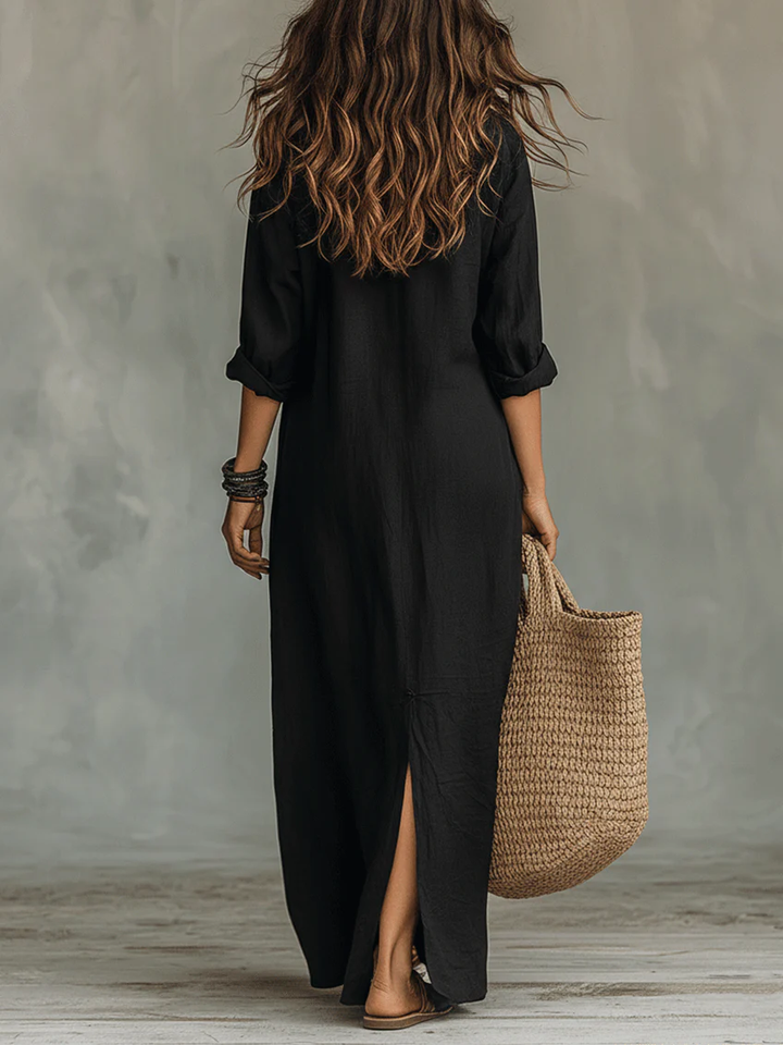 Shirley | Elegancka Sukienka Maxi w Flattering Silhouette