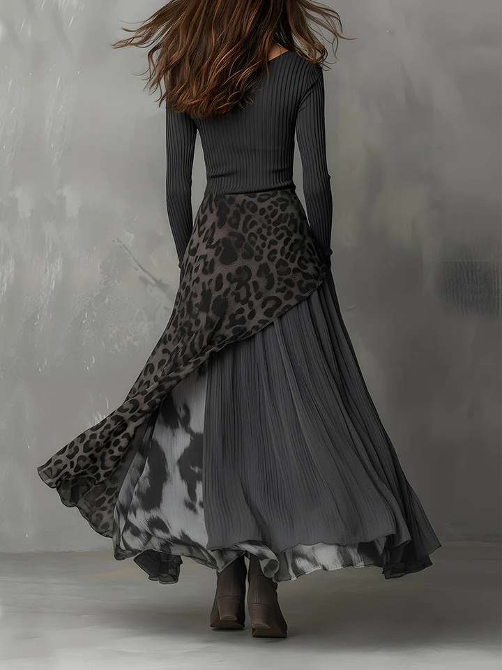 Trinity | Elegancka Sukienka Maxi Slim Fit