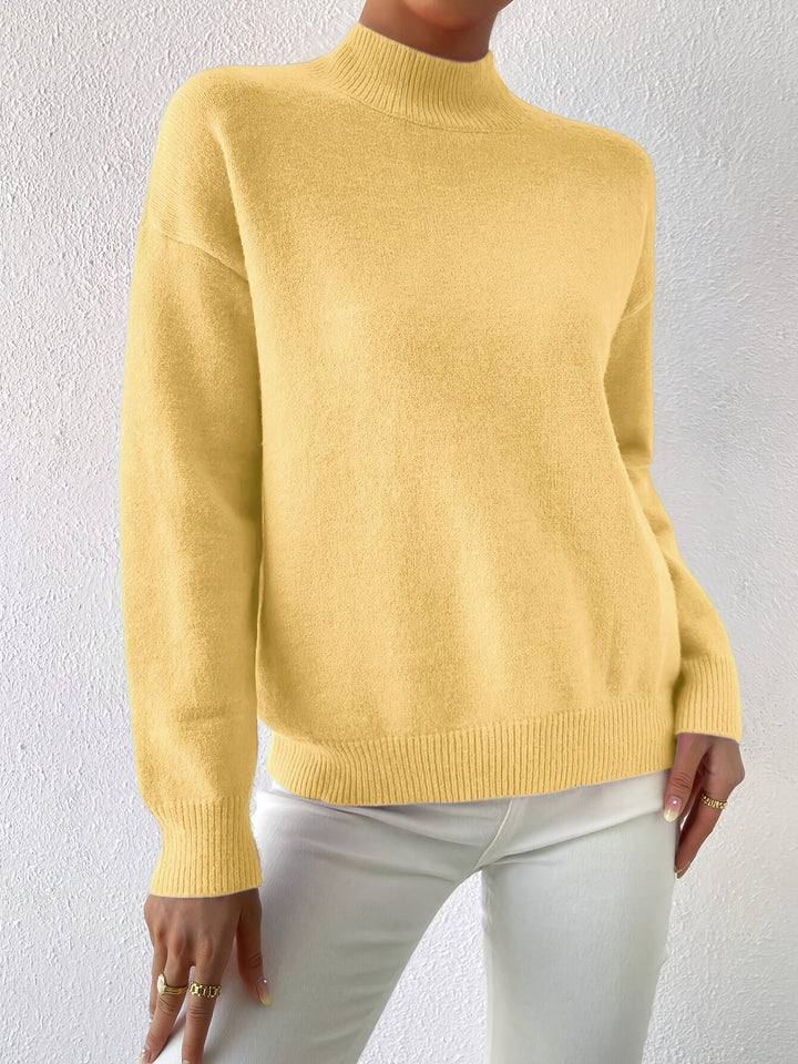 Lorelei | Wyrafinowany Sweter z Mock Neck
