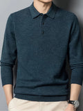 Sebastian | Elegancka Koszulka Polo z Kołnierzykiem