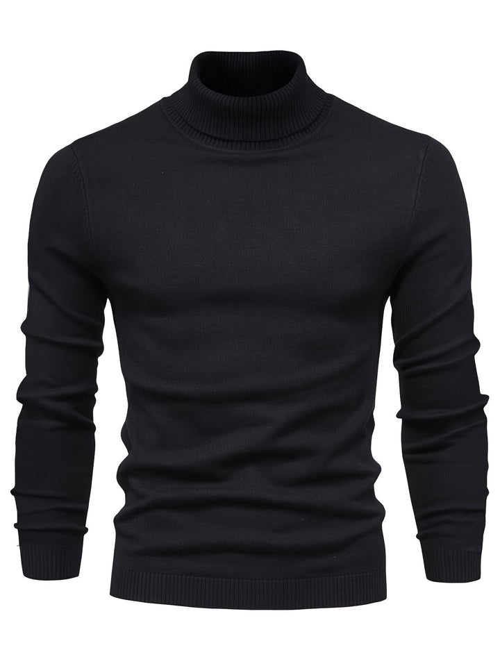 Malcolm | Klasyczny Sweter z Mock-Neck