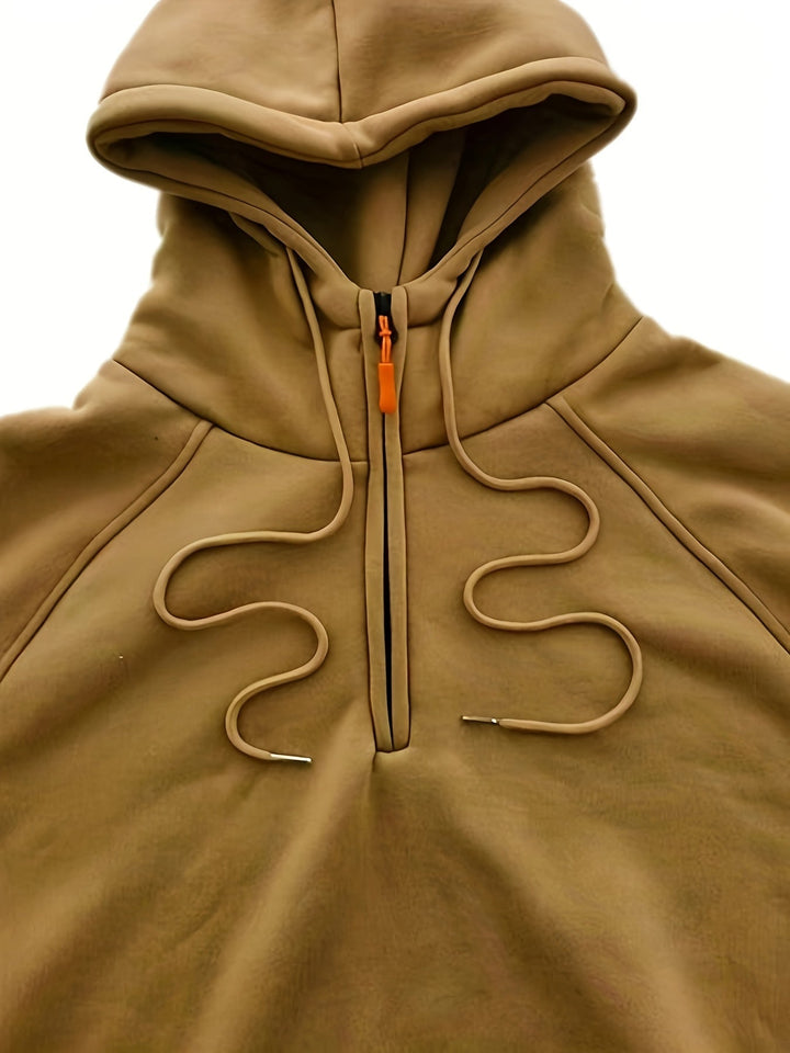 Rafferty | Hoodie z półzamkiem