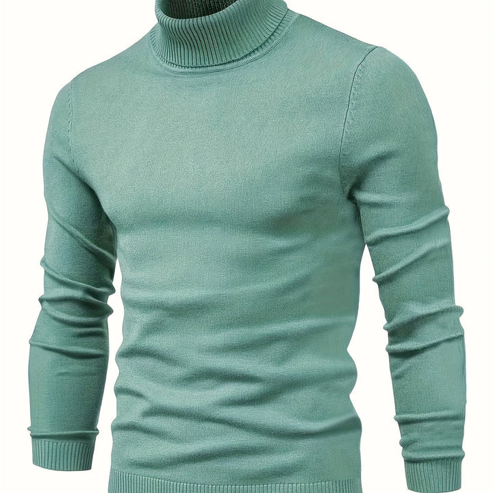 Malcolm | Klasyczny Sweter z Mock-Neck