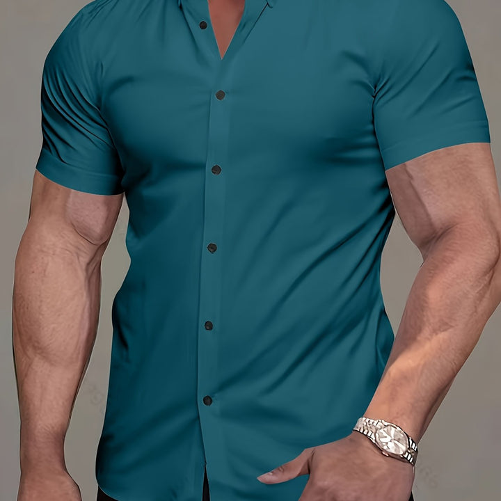 Weston | Elegancka Koszula z Krótkim Rękawem