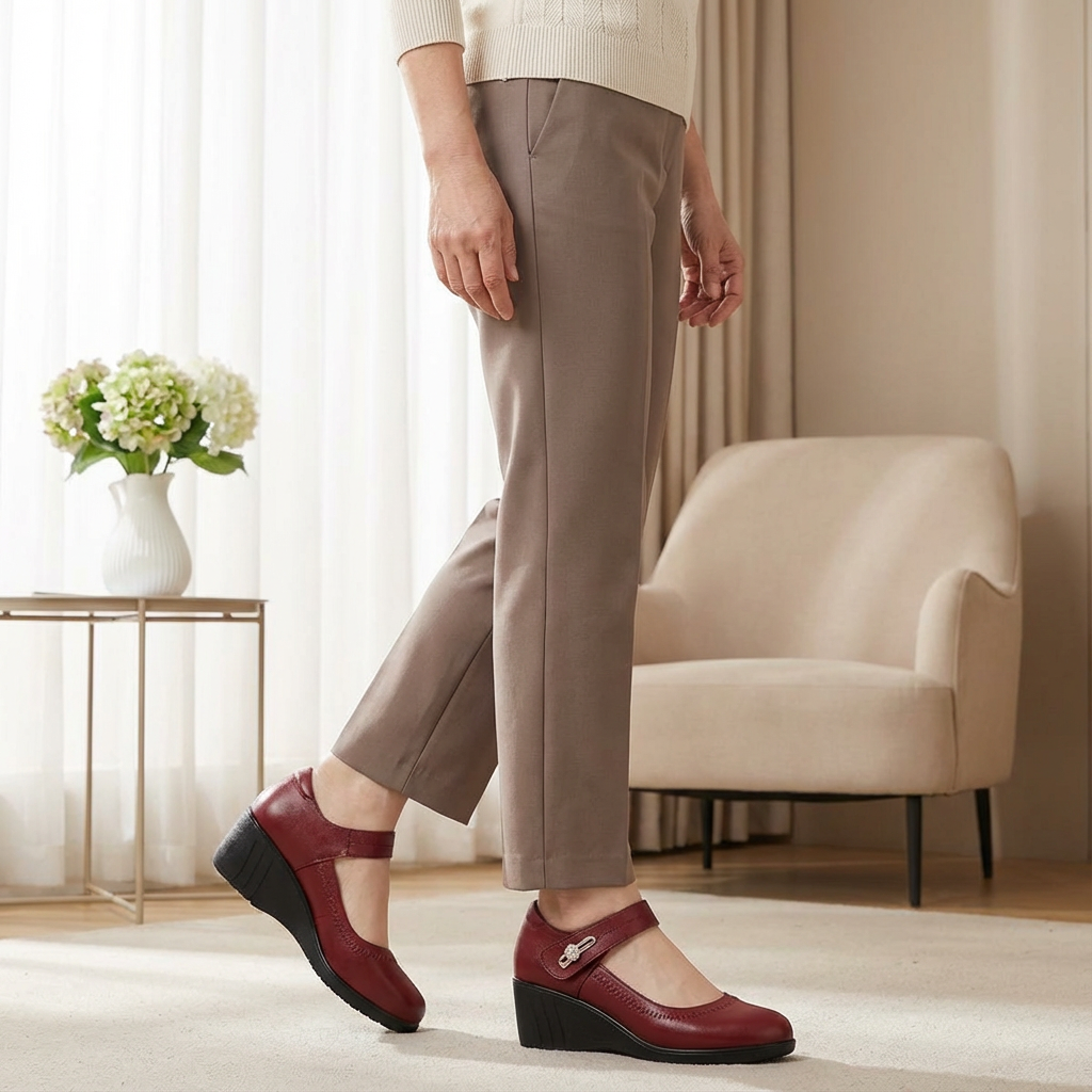 Monica | Eleganckie buty komfortowe na średnim obcasie